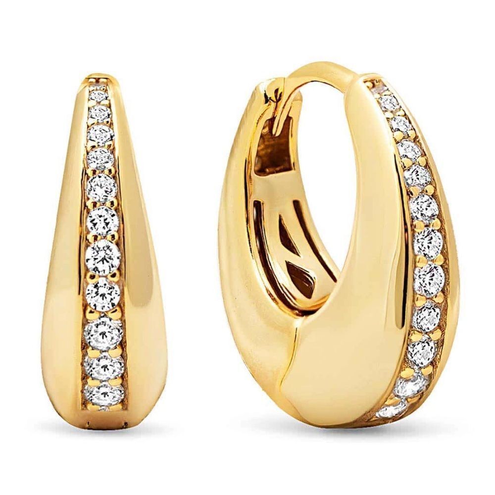 Bohemian hoop earrings A580